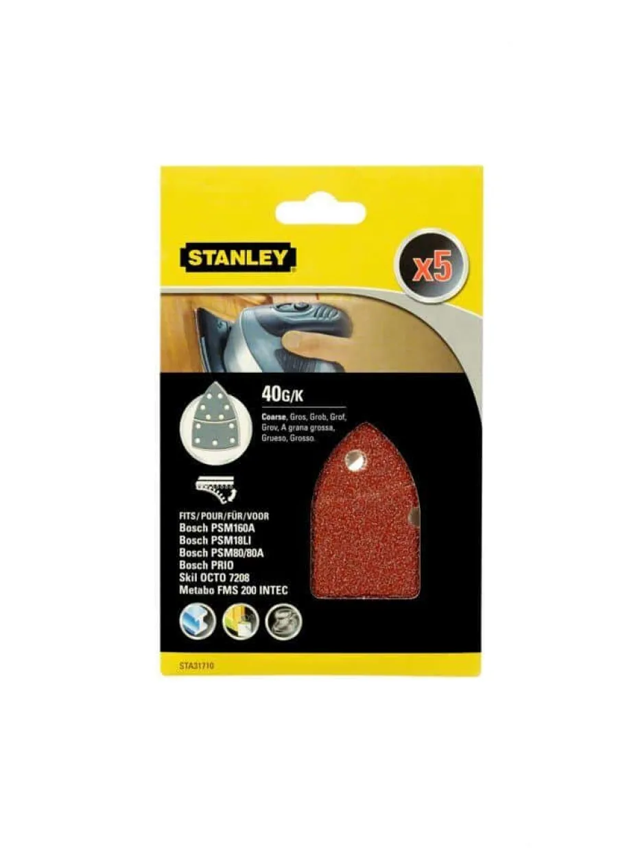 Stanley PSM160A delta slipepapir 5-pk