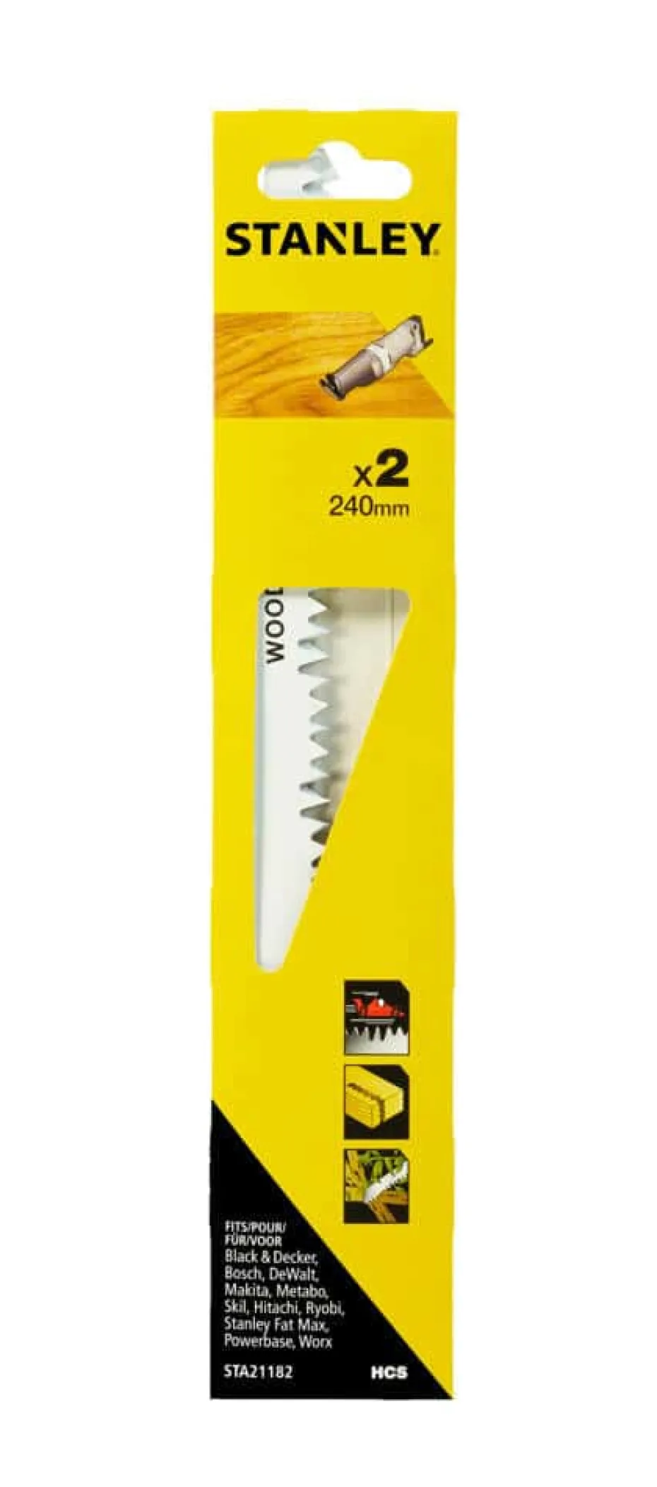 Stanley STA21182 bajonettsagblad