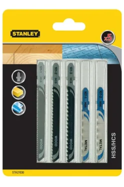 Stanley STA27030 HCS stikksagbladsett 5-pk