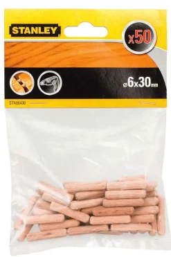 Stanley STA66430 treplugger 6 mm 50-pk
