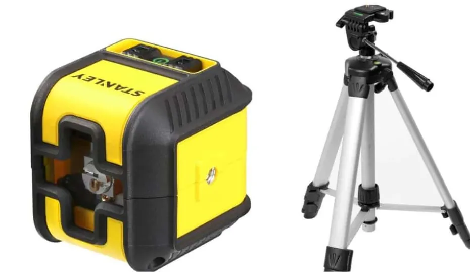 Stanley STHT77649-1 Cubix ™ Grønn krysslaser m/stativ
