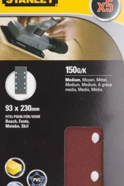 Stanley STA31136 slipepapir 5-pk
