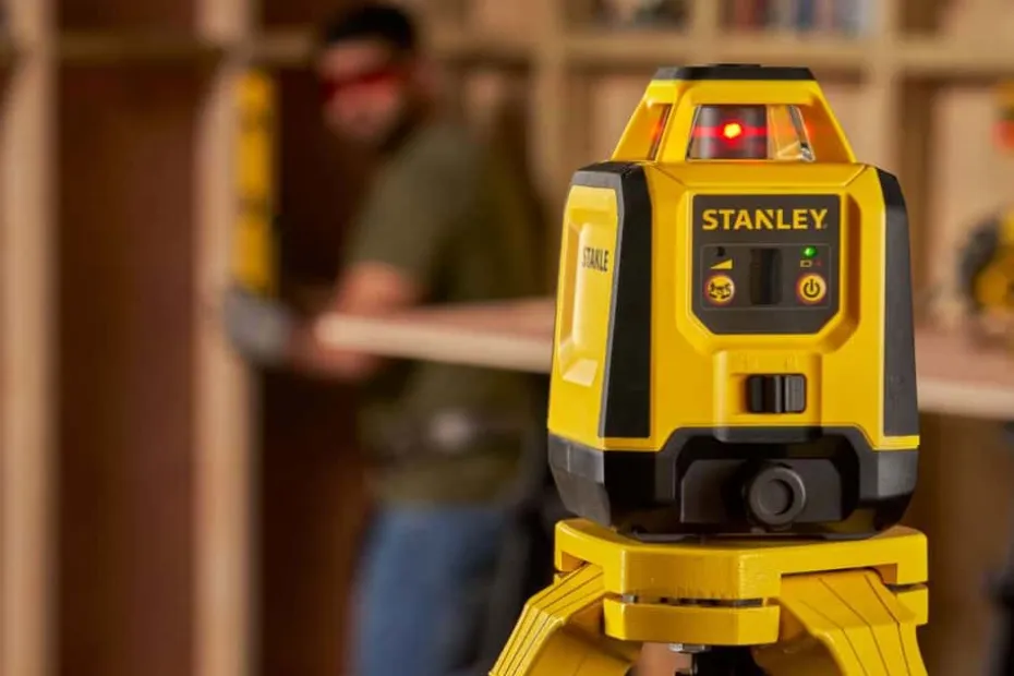 Stanley STHT77616-0 360° rotasjonslaser rød