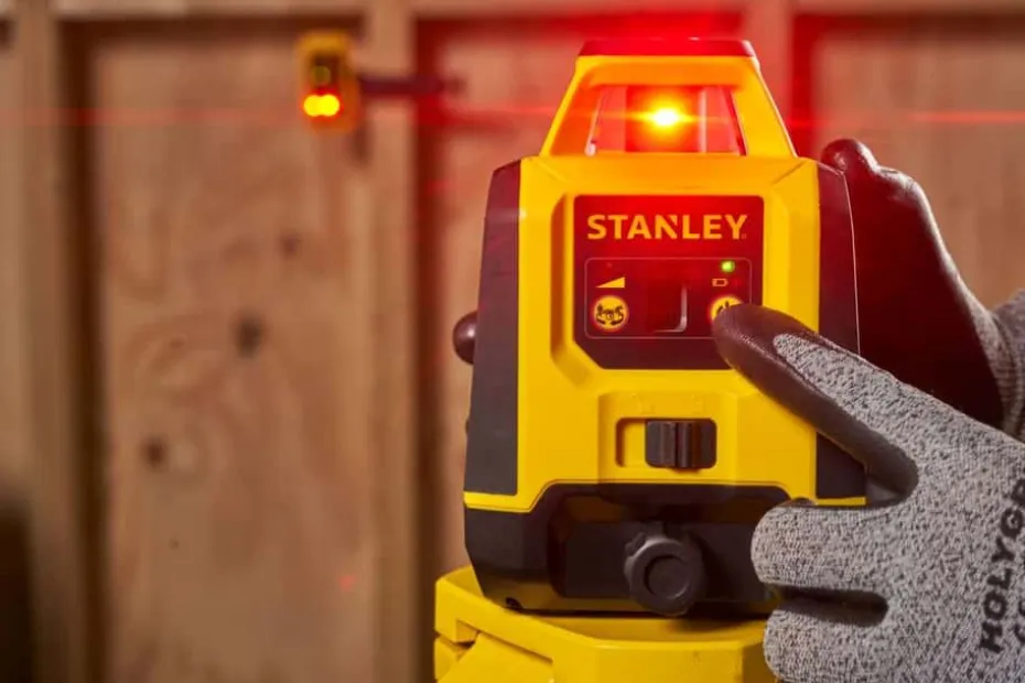 Stanley STHT77616-0 360° rotasjonslaser rød
