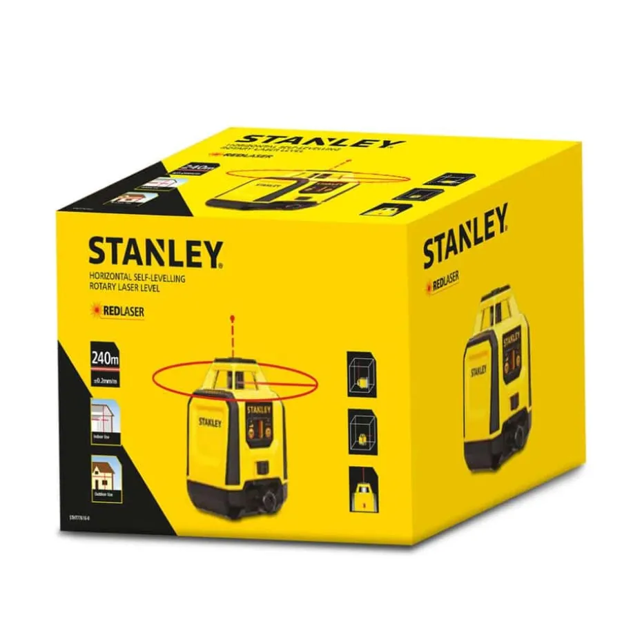 Stanley STHT77616-0 360° rotasjonslaser rød