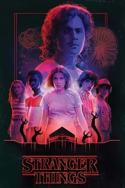 Stranger Things Horror plakat