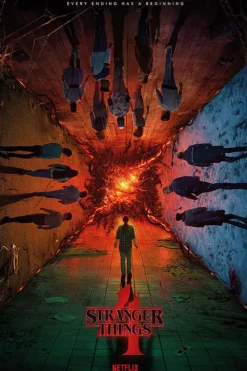 Stranger Things Season 4 plakat