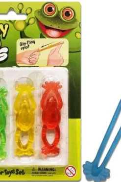 Strekkbare flygende frosker 4pk