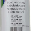 Strips mix nøytral/svart 700 stk