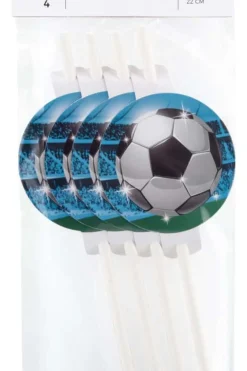 Sugerør Fotball 4pk
