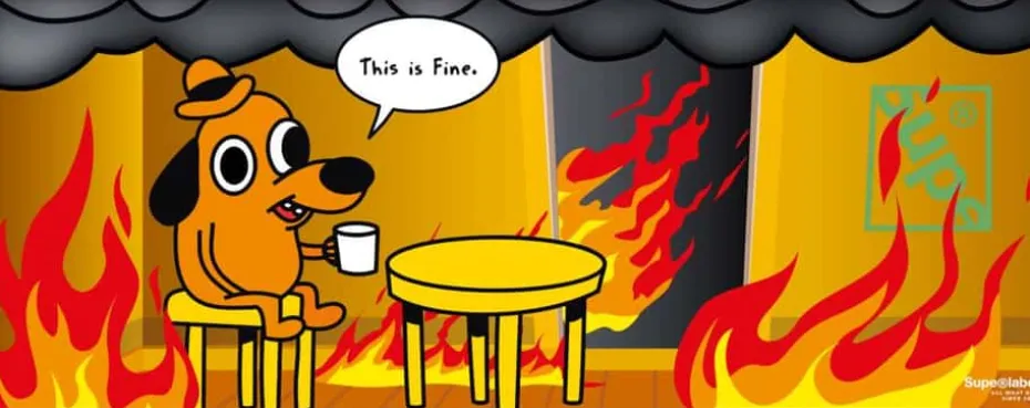 SUPE® musematte This is fine