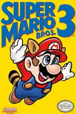 Super Mario Bros 3 plakat