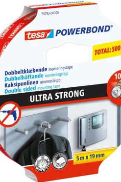 tesa® Powerbond Ultra Strong dobbeltsidig tape