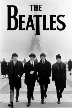 The Beatles Eiffel Tower plakat