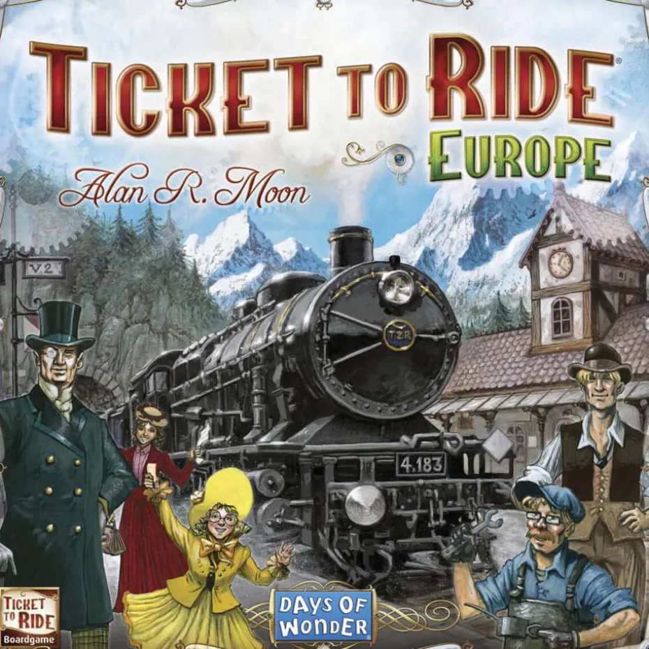 Ticket to Ride Europa brettspill