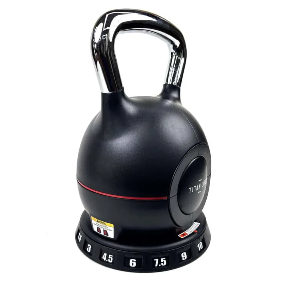 TITAN LIFE justerbar kettlebell 1,5-10 kg
