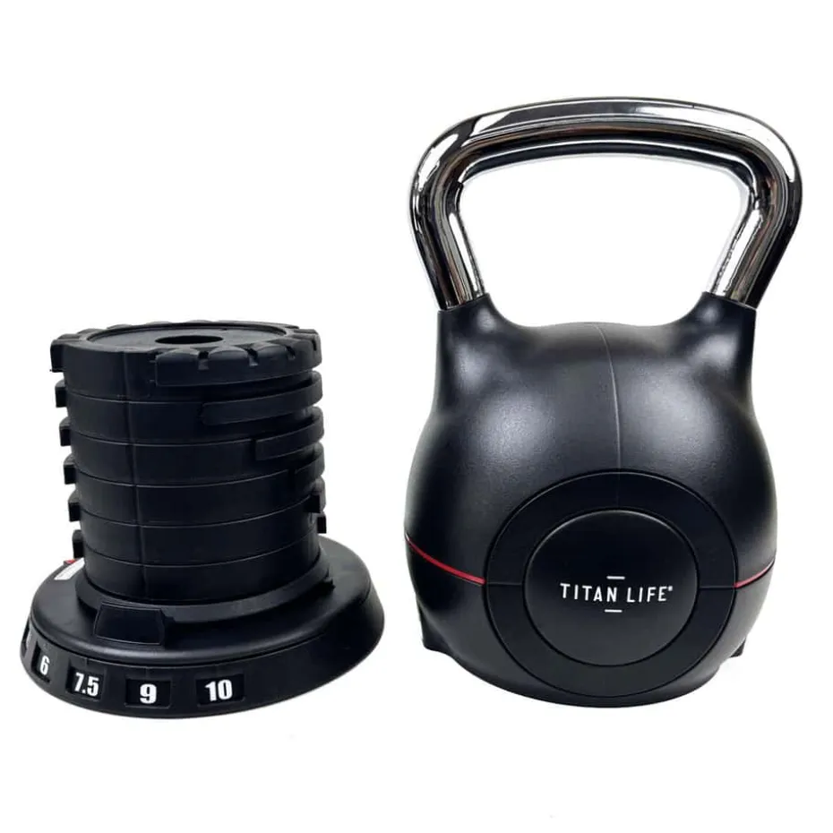 TITAN LIFE justerbar kettlebell 1,5-10 kg