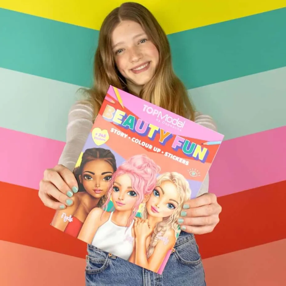 TOPModel BEAUTYFUN fargeleggingsbok