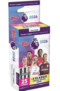 Topps Match Attax UEFA Premier League 2026 startpakke samlekort