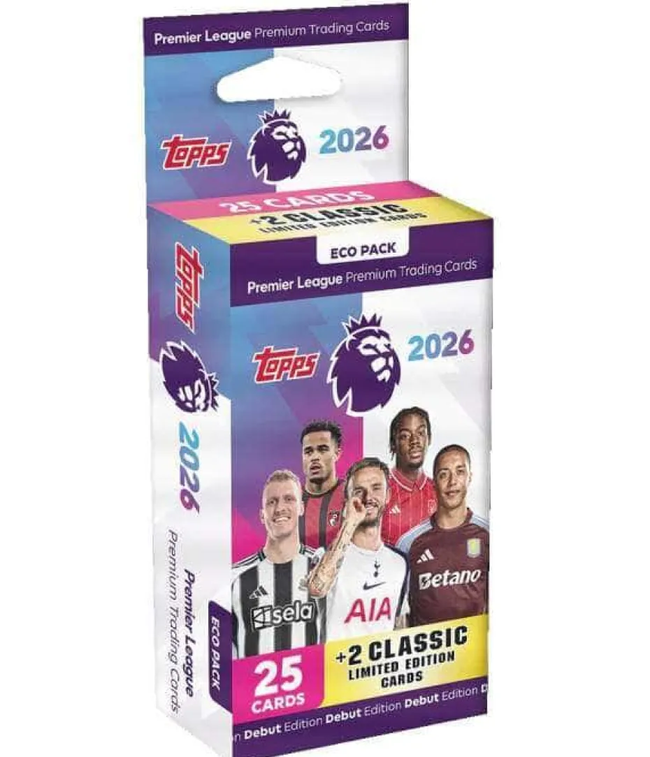 Topps Match Attax UEFA Premier League Premium Eco Pack samlekort