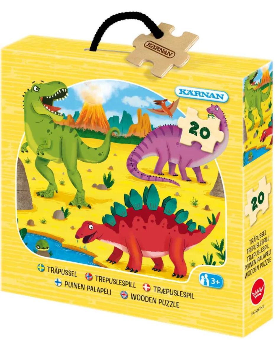 Trepuslespill Dinosaur 20 biter
