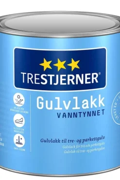 TreStjerner gulvlakk