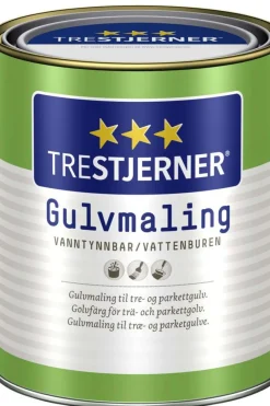 TreStjerner 05/matt gulvmaling