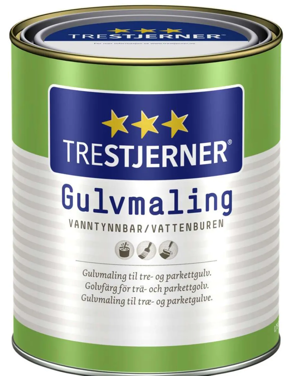TreStjerner 05/matt gulvmaling