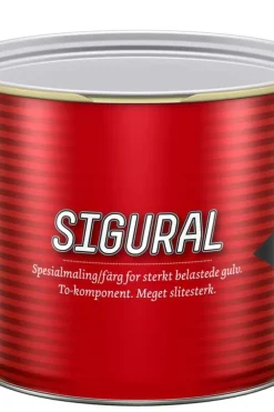 Trestjerner Sigural B epoksy gulvmaling