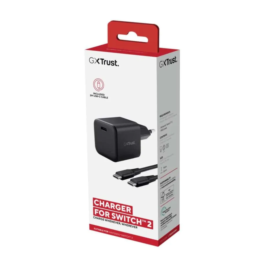 Trust 26143 GXT1258 USB-C lader