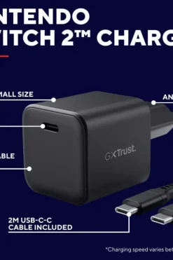 Trust 26143 GXT1258 USB-C lader