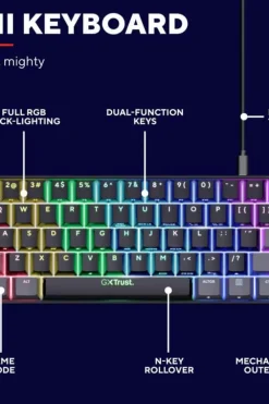 Trust GXT 867 ACIRA gamingtastatur