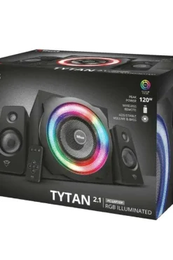 Trust GXT 629 Tytan RGB Illuminated 2.1 høyttalere