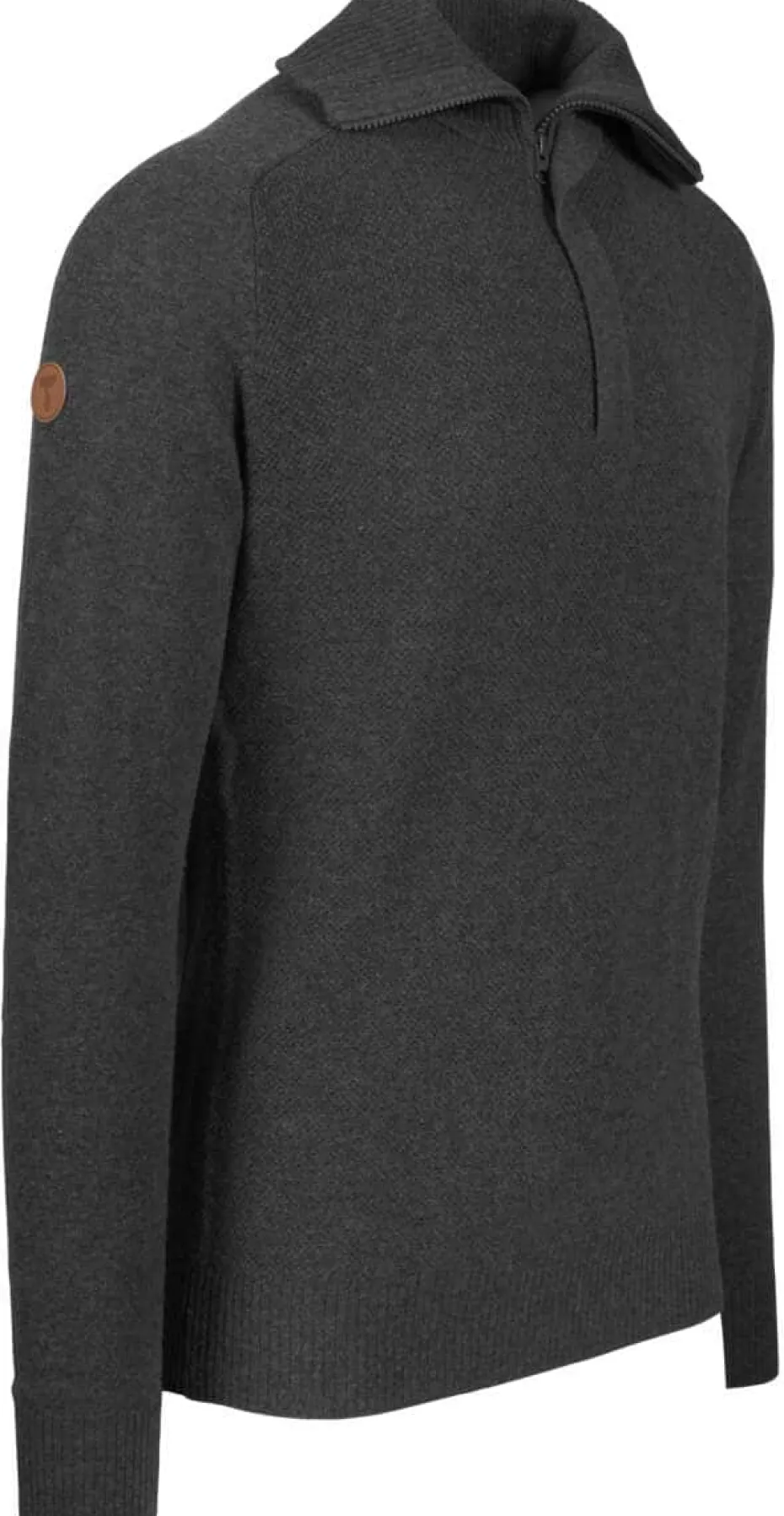 Tufte Robin Stitch half-zip ullgenser herre