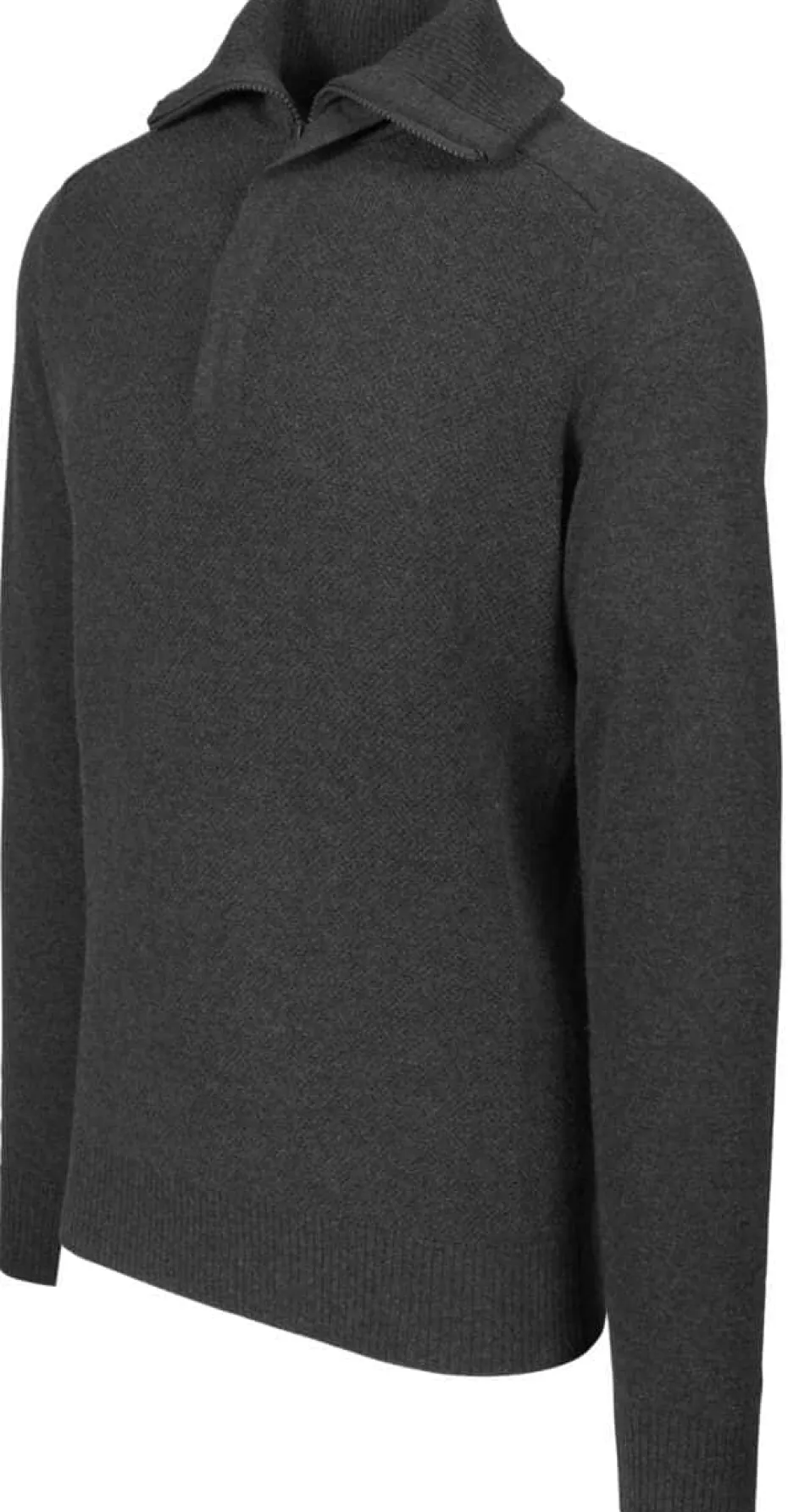 Tufte Robin Stitch half-zip ullgenser herre