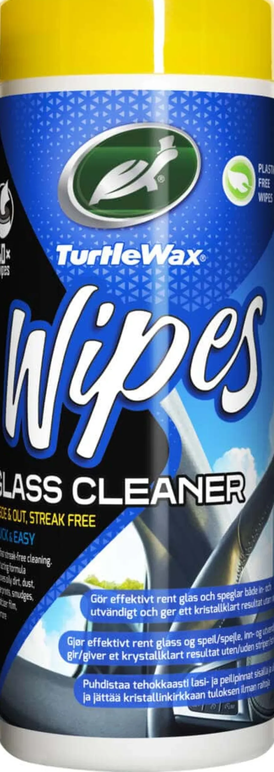 Turtle Wax glass wipes