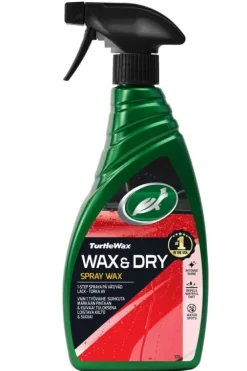 Turtle Wax Wax&Dry spray bilvoks