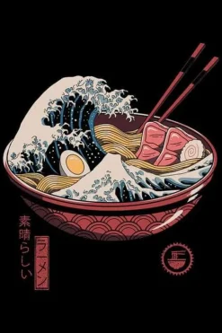 Vincent Trinidad Great Ramen Wave plakat