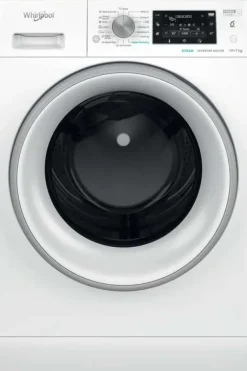 Whirlpool FFWDD 1076258 SV EE kombinert vaskemaskin/tørketrommel