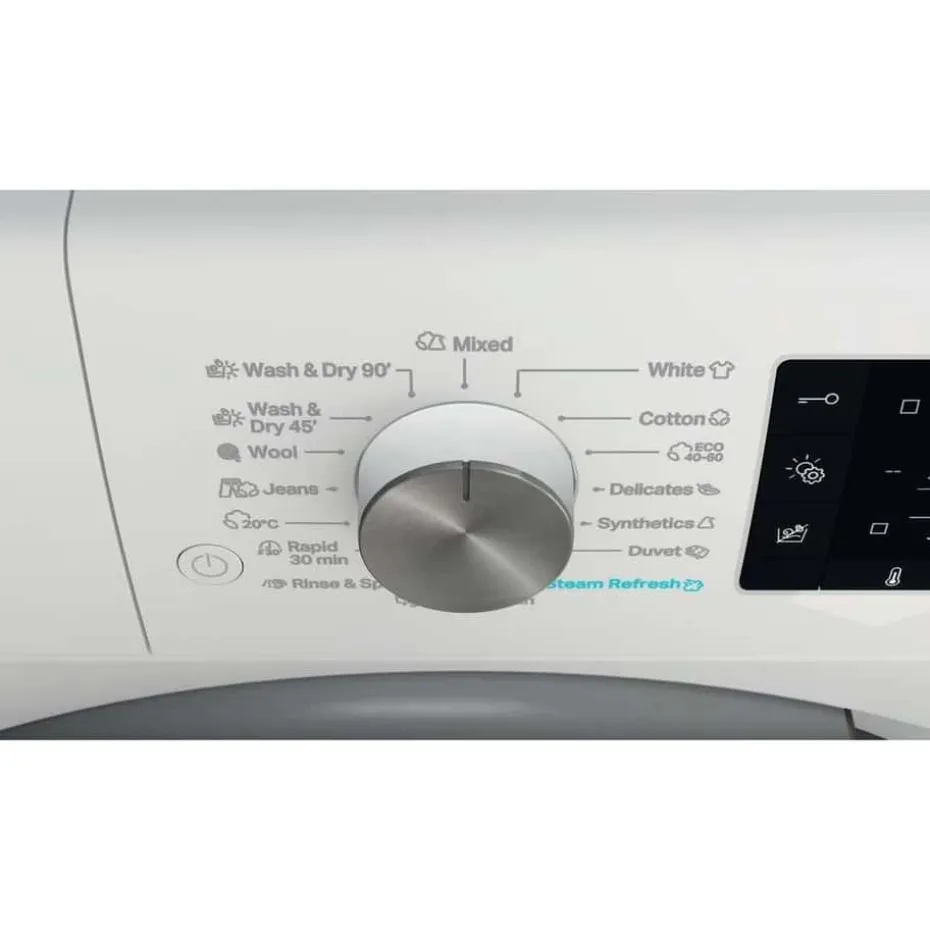 Whirlpool FFWDD 1076258 SV EE kombinert vaskemaskin/tørketrommel