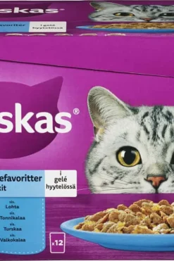 Whiskas® Fiskefavoritter 1+ 12x85g
