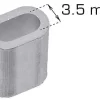 Wirelås alu 3,5mm