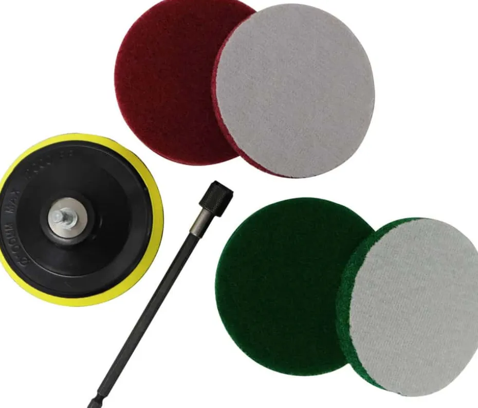 Work>it® power scrubs sliberondeller til boremaskine Ø100 mm