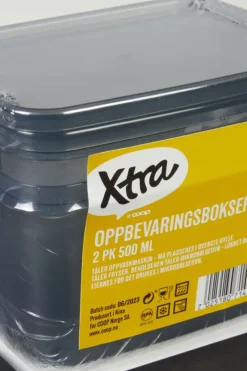 XTRA matoppbevaringsbokser 2pk