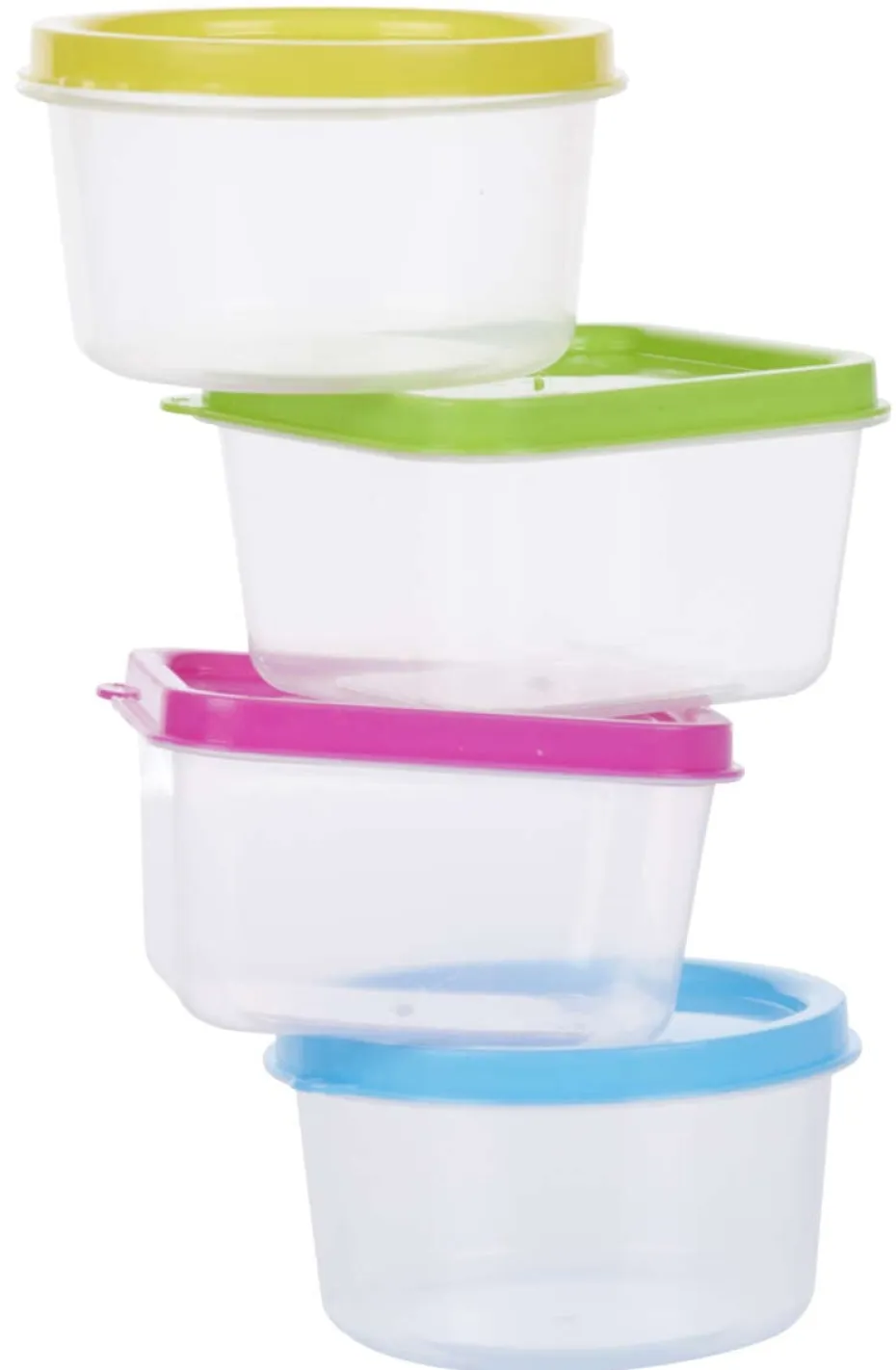 Xtra oppbevaringsbokser 4 pk små