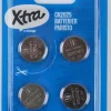 XTRA CR2025 4-pk batterier